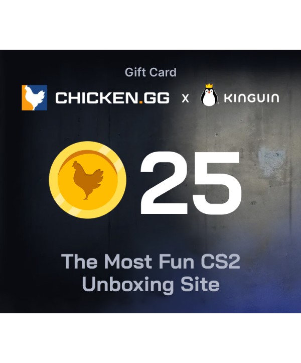 Chicken.GG 25 Tokens Key GLOBAL